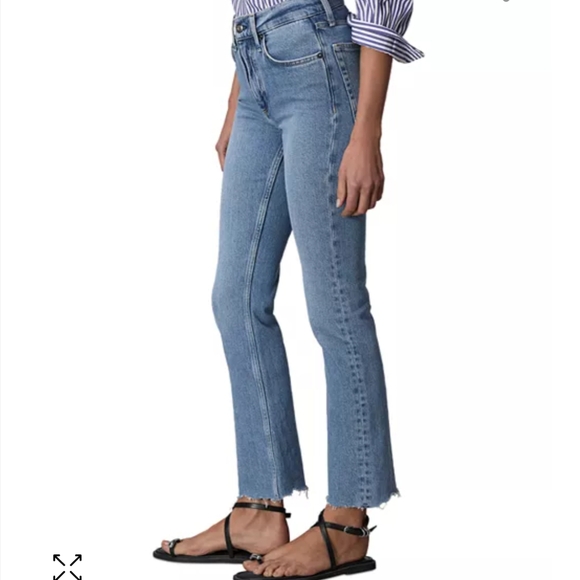 rag & bone peyton mid-rise bootcut jeans 27 - Picture 2 of 5
